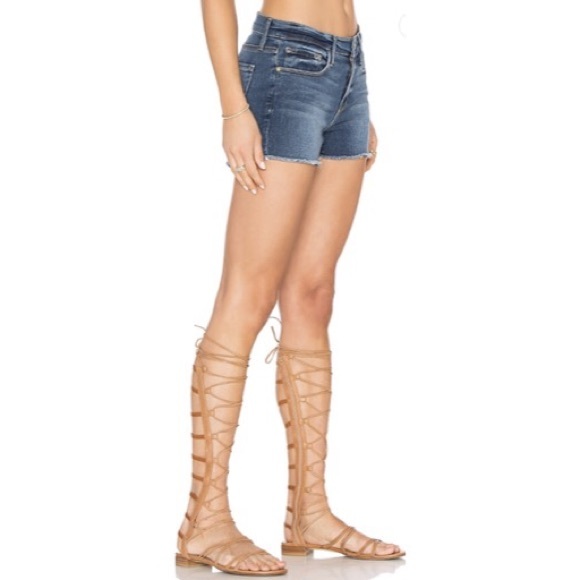 new Frame Denim ◈ Le Cut Off Denim Shorts ◈ Raw Hems ◈ Atlantic 32 - Picture 10 of 16